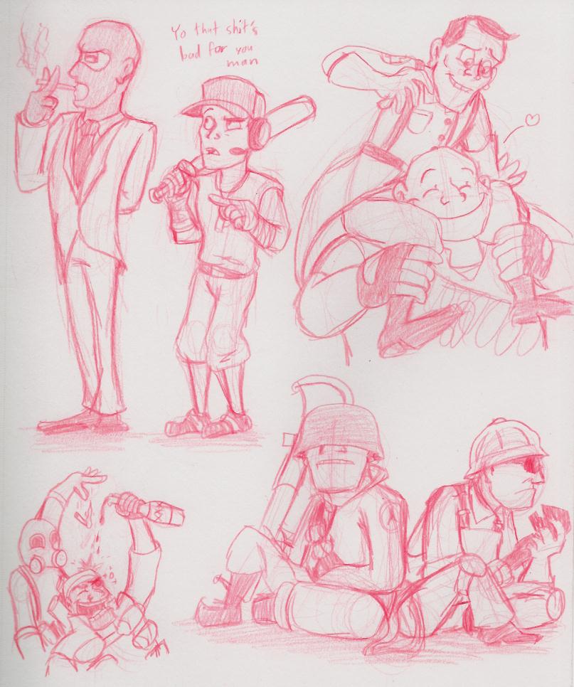 TF2 San Fran Doodles