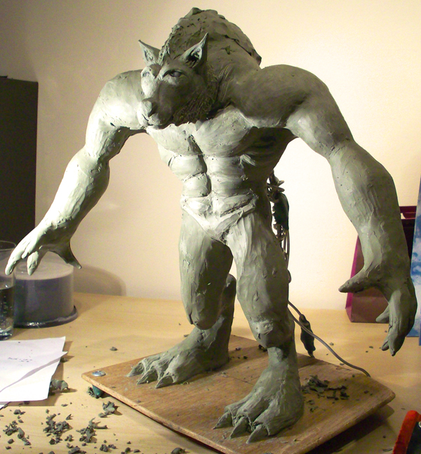 Worgen Sculpture 6