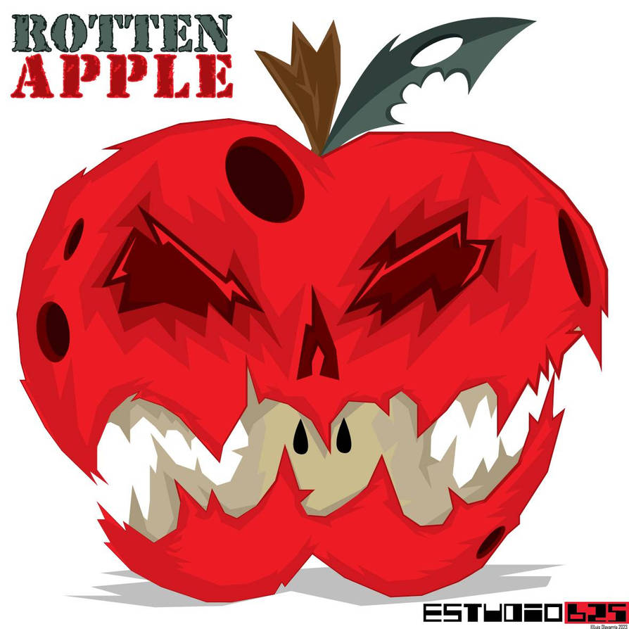 Animation Rotten Apple Rotten apple Red by LuisxOlavarria on DeviantArt