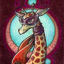 Claire the Giraffe - ACEO