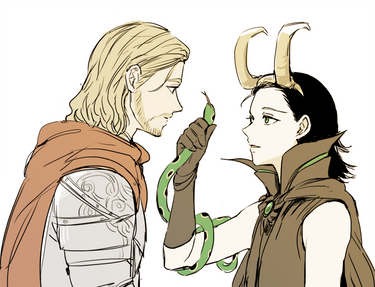 Prince Thor and Witch Loki