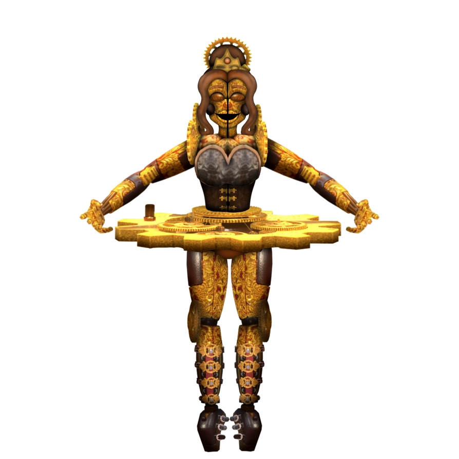 Clockwork Ballora Redesign by TheGlamrockFnaf1993 on DeviantArt