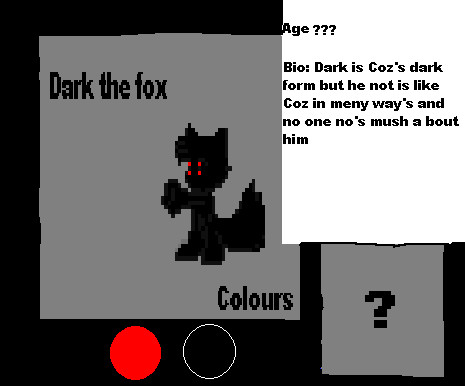 Dark the fox profil