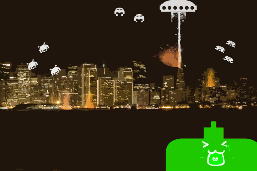 space invaders by Gorgonphoenix on DeviantArt