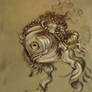 Fishy Da Vinci Sketch