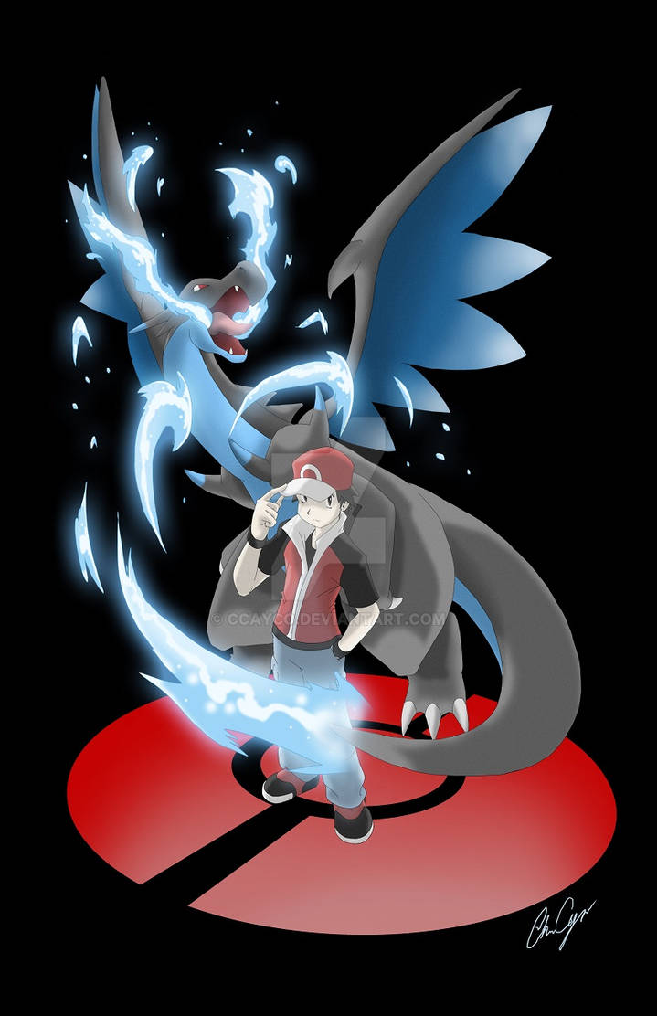 red, charizard, mega charizard x, and red (pokemon and 1 more
