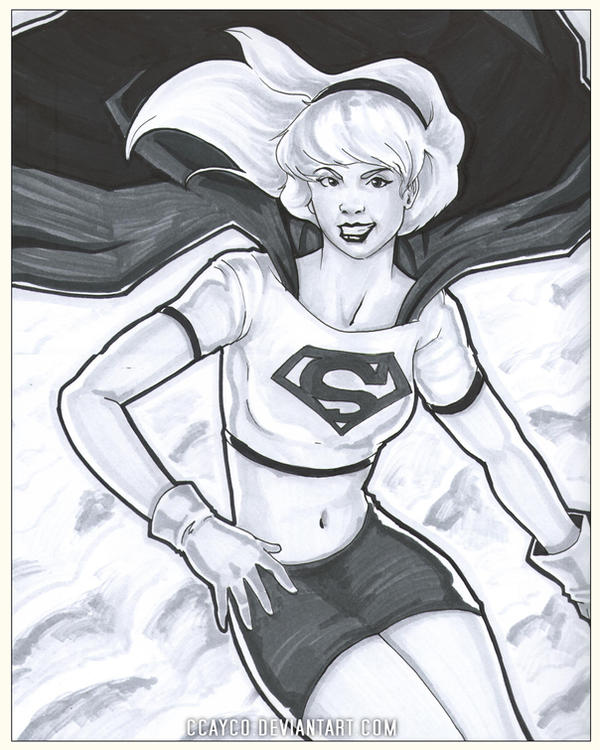 Supergirl Sketch