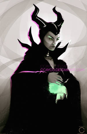 Maleficent by ccayco