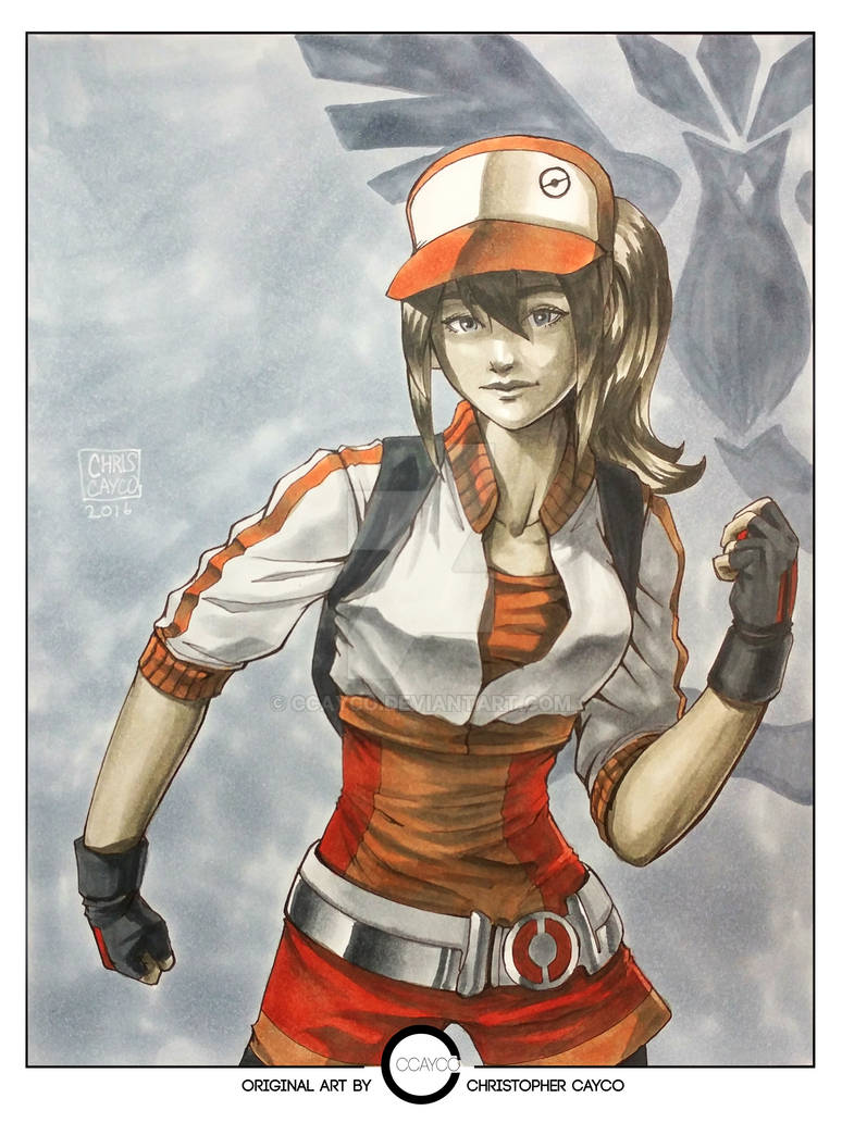 Pokemon GO Trainer Commission by ccayco