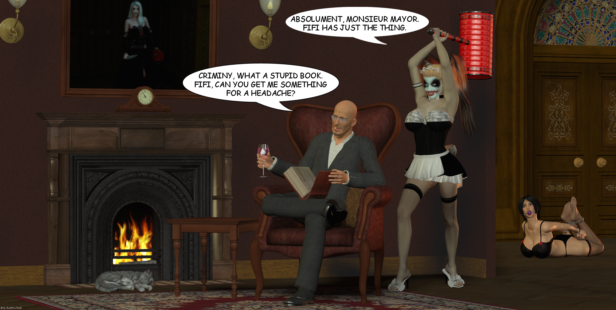 Harley Quinn in The Mayor's New Maid
