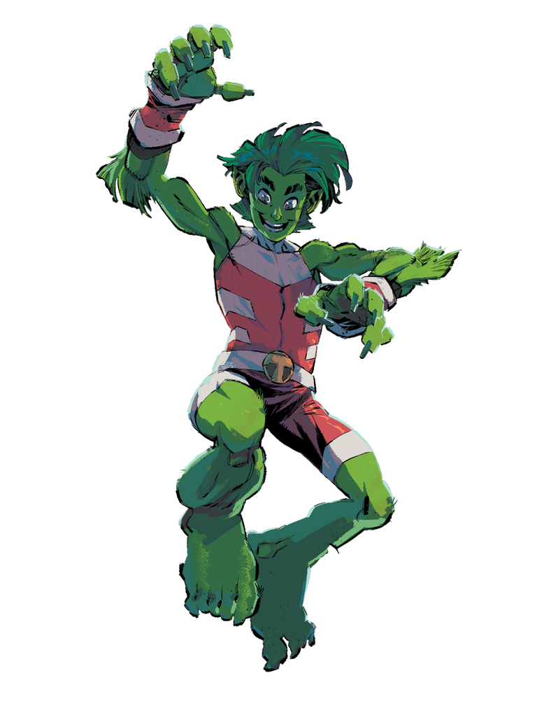 Beast Dc Beast Boy (DC) PNG Render by Lumega on DeviantArt