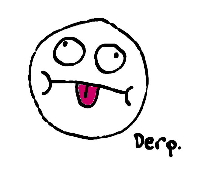 Derp by crescent-moon123 on DeviantArt