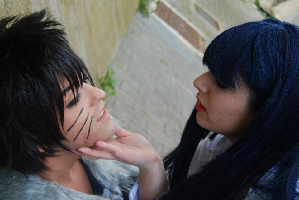 Menma and Hinata from Naruto Road to Ninja