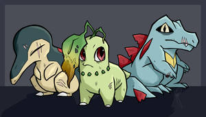 Surviving Johto Starters