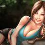 Tomb Raider, Lara Croft Lounging