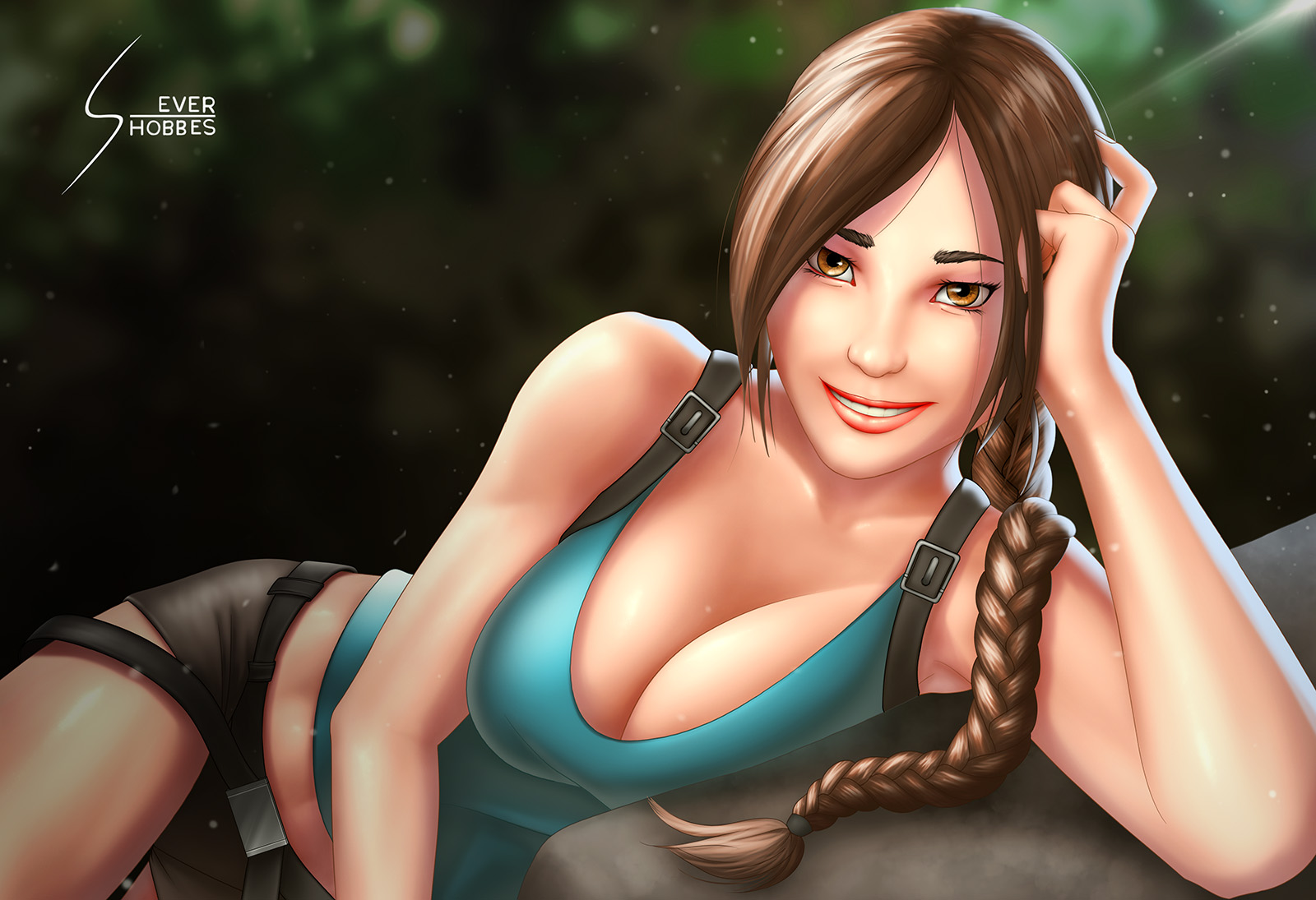 Tomb Raider, Lara Croft Lounging