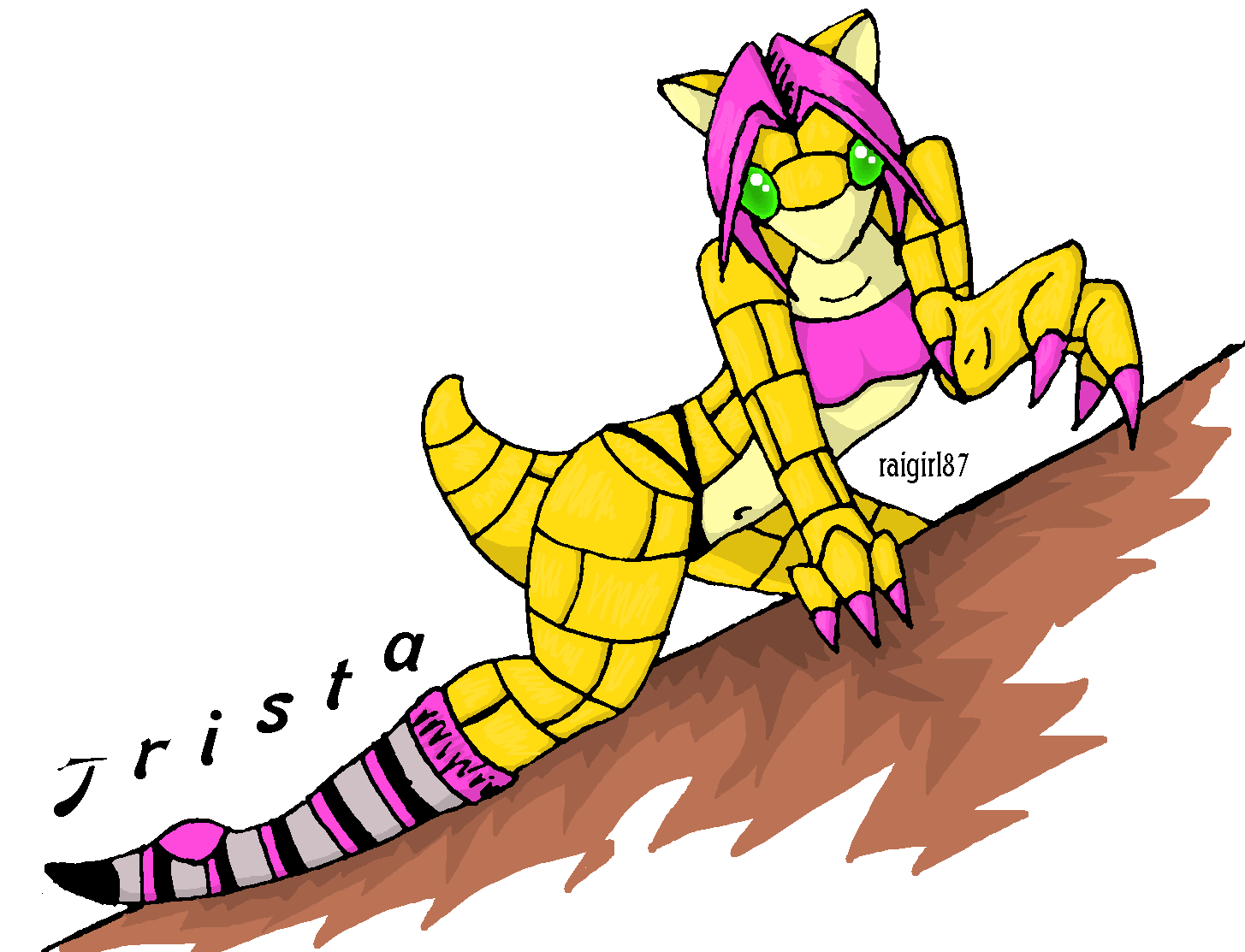 Trista: Sandshrew Anthro