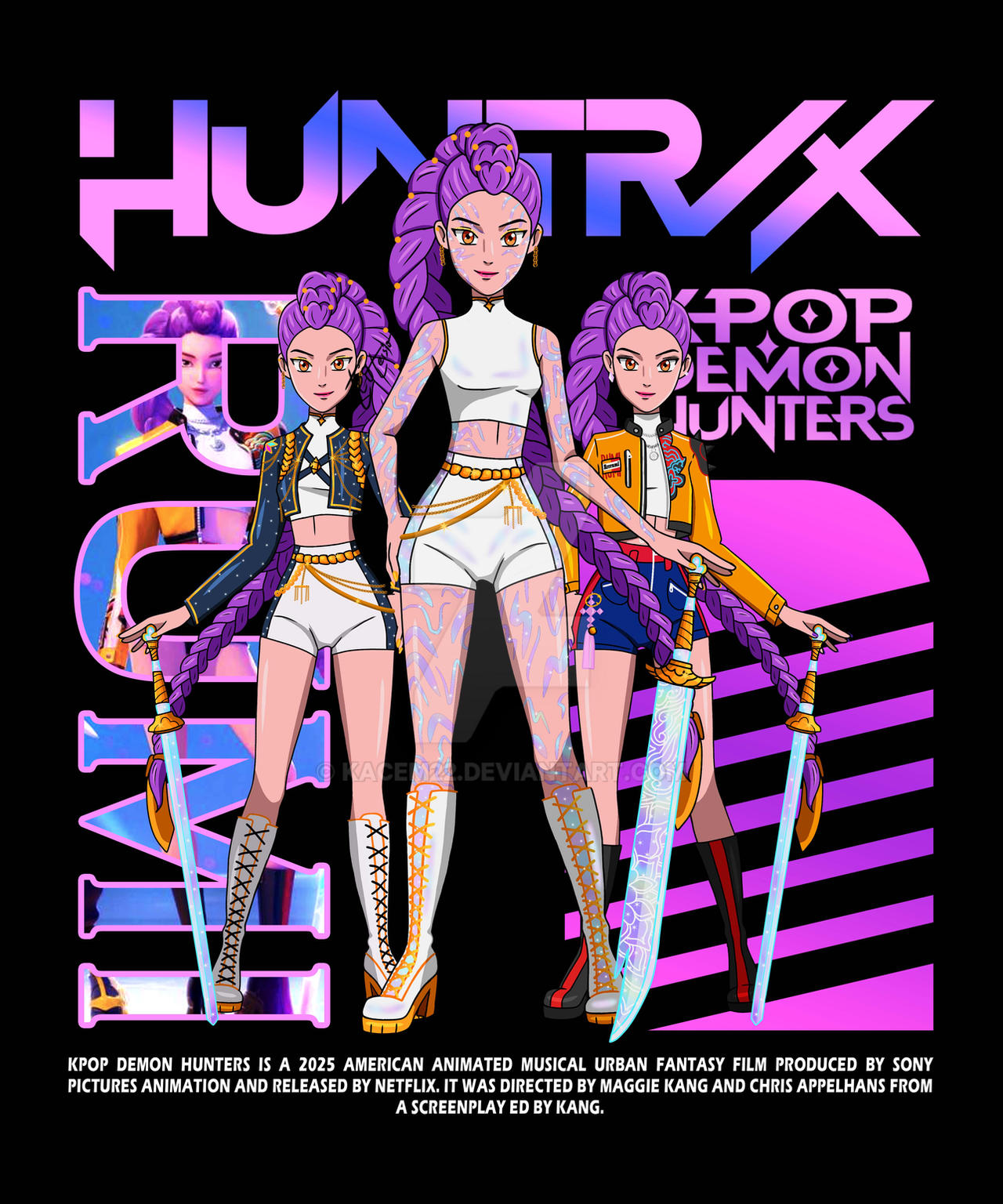 Hantrix Rumi Huntrix Rumi KPOP Demon Hunters by kacem22 on DeviantArt