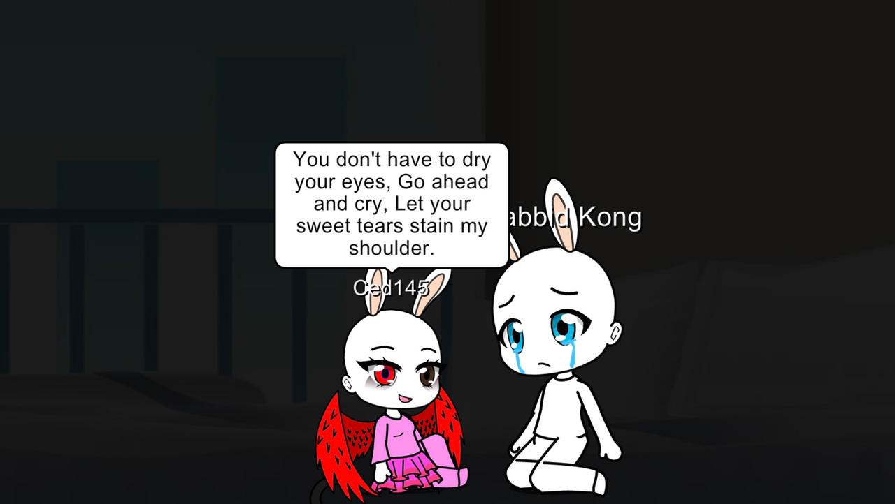Deviantart Sad Rabbids Comforting Rabbid Kong 2 Rabbid Kong Nightmare #20 by Alcreami on ...