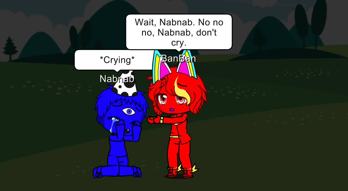 PPT x GOBB) BanBan comforts NabNab #34 by Ced145 on DeviantArt