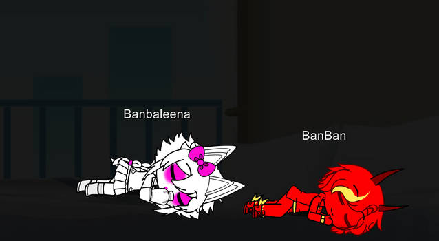 Banban and Banbaleena (My style) by calicodarkia on DeviantArt
