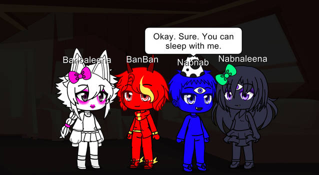 Banban x Banbaleena - garten of banban by kittycatczafhaye on