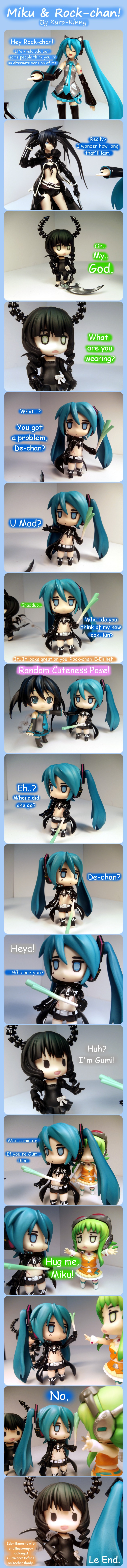 Miku and Rock-chan!