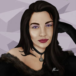 Portrait of AshCospaly / AshExplores as Yennefer