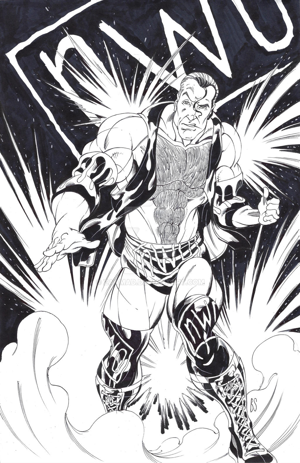 SCOTT HALL-RAZOR RAMON-NWO by zaamad on DeviantArt