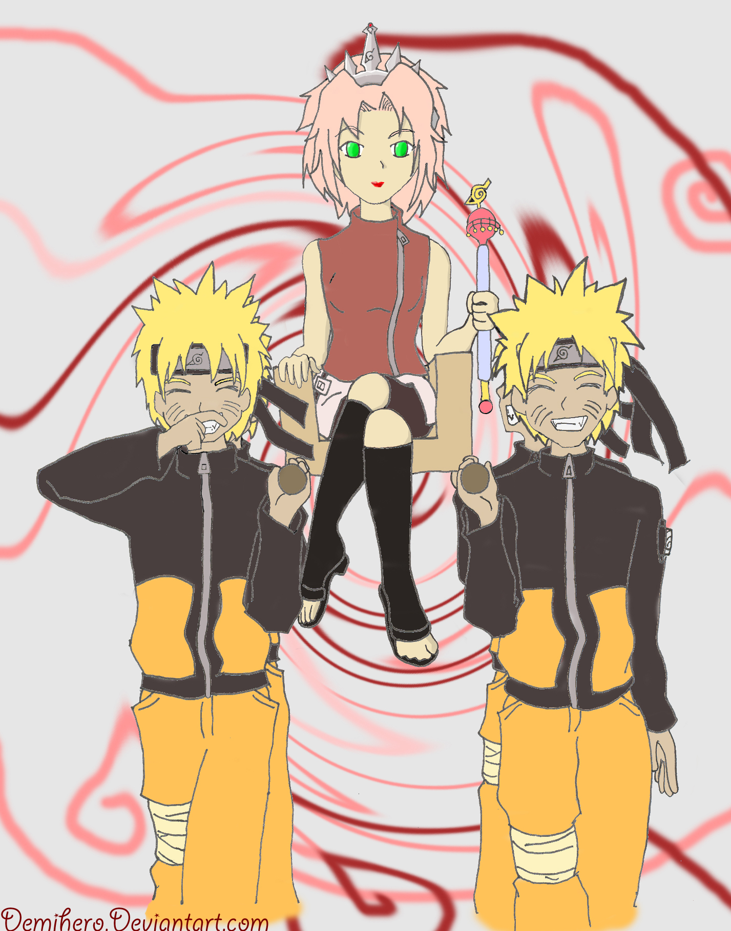 NaruSakuNaru: Queen Sakura