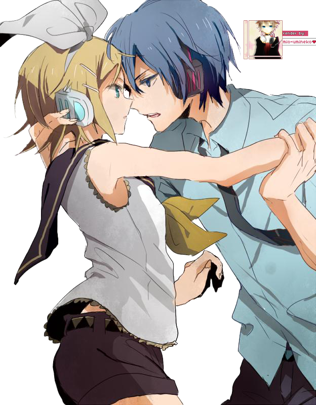 Mikuo Hatsune x Rin Kagamine RENDER :.