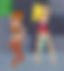 2019JUN30A Peach and Daisy hypnoed dance