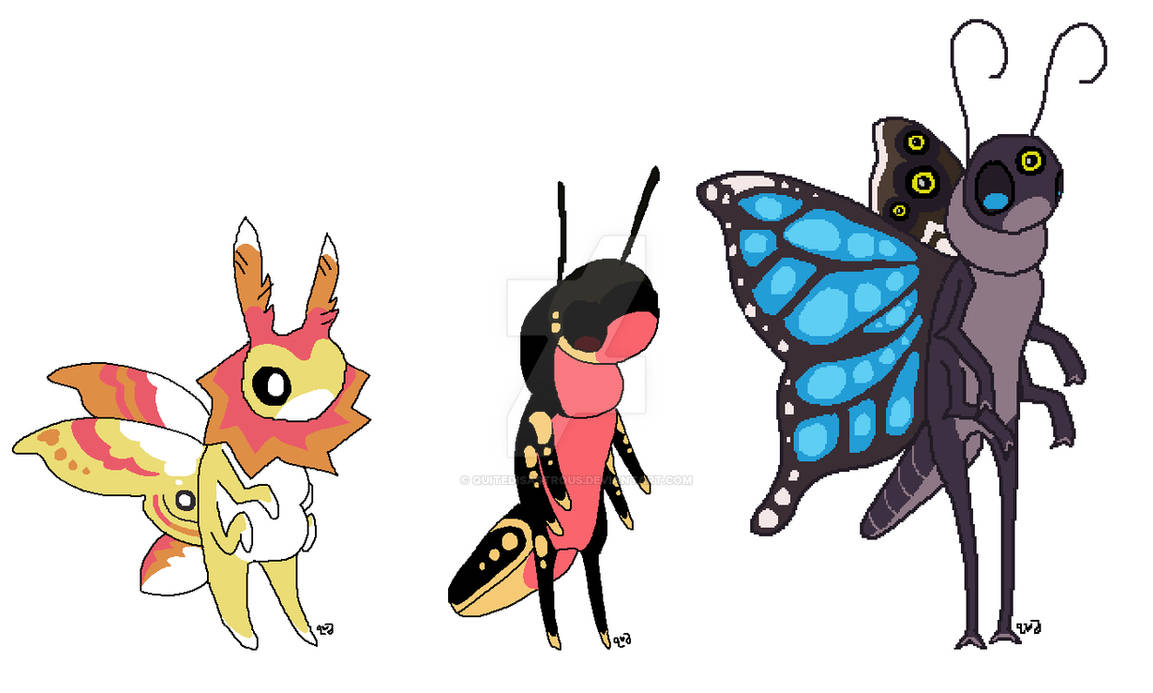 anthro insect adopts by quitedisastrous on DeviantArt