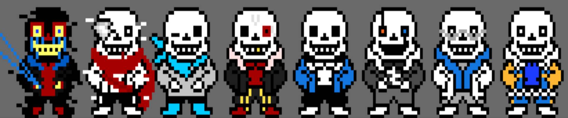 I made my own version of sans pixel art : r/Undertale