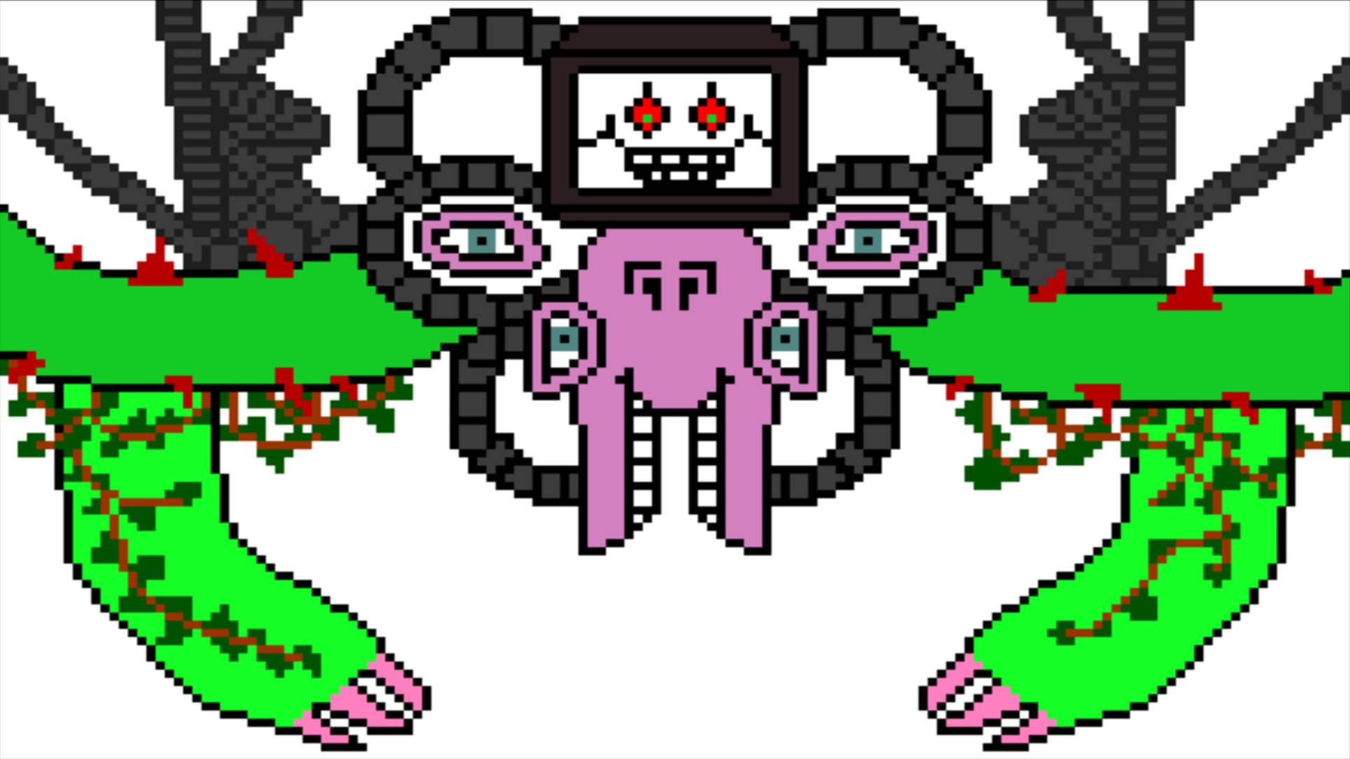 Editing Omega Flowey (Undertale) - Free online pixel art drawing tool -  Pixilart