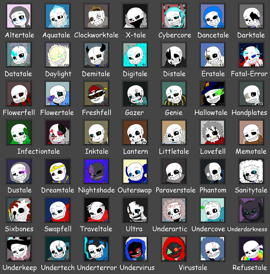 Sans Au List Sans Au List