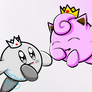 Kirby and Jigglypuff