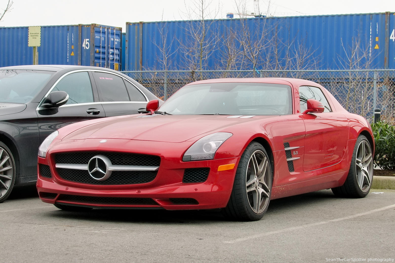 Red SLS AMG