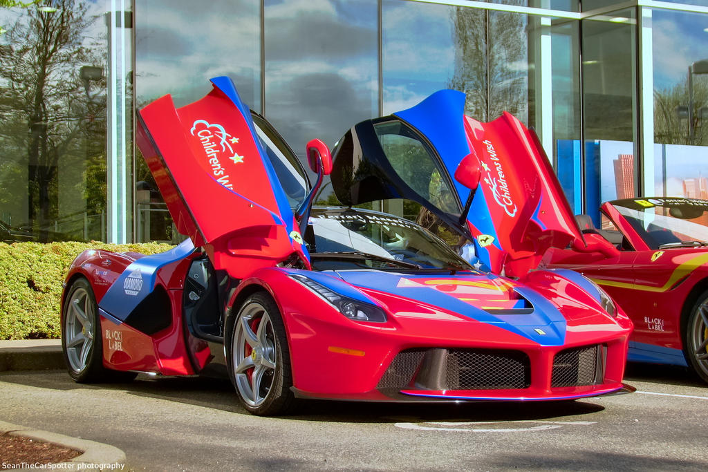 Laferrari Butterfly Doors By Seanthecarspotter On Deviantart