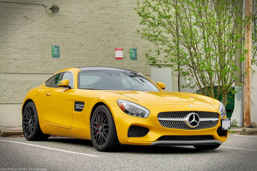 Golden AMG GTS