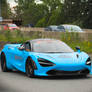 Baby Blue Mclaren 720S