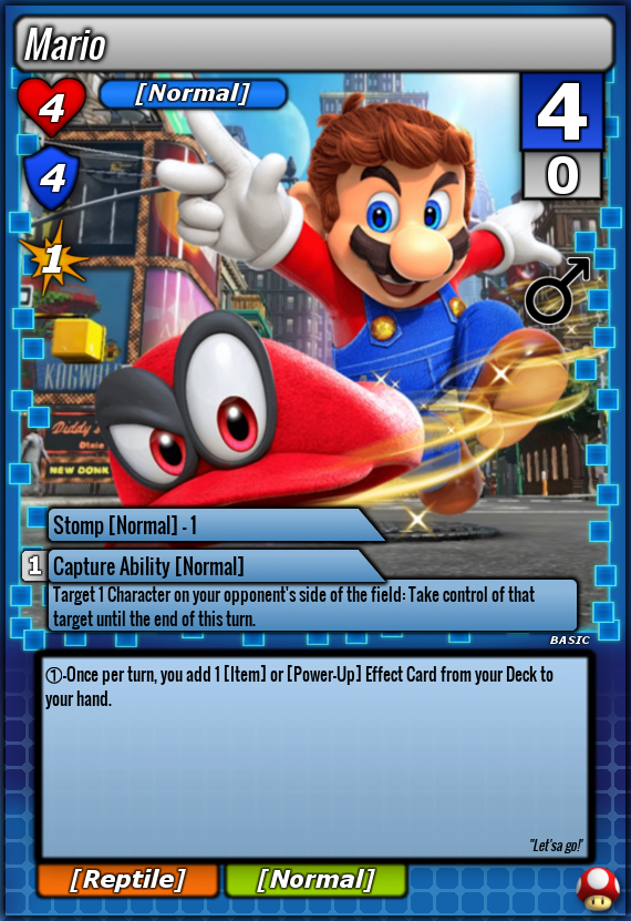 Mario (Basic) by Cross-X-Card on DeviantArt