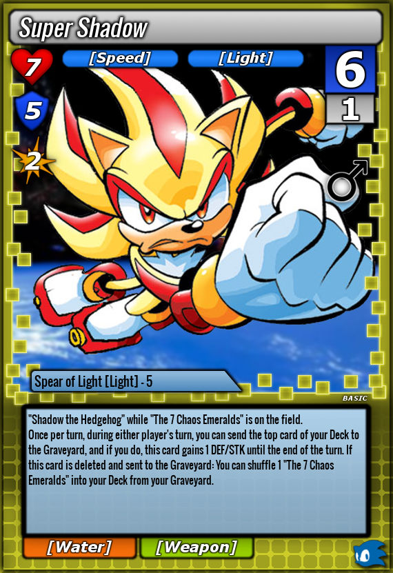 Super Shadow (Basic) by Cross-X-Card on DeviantArt