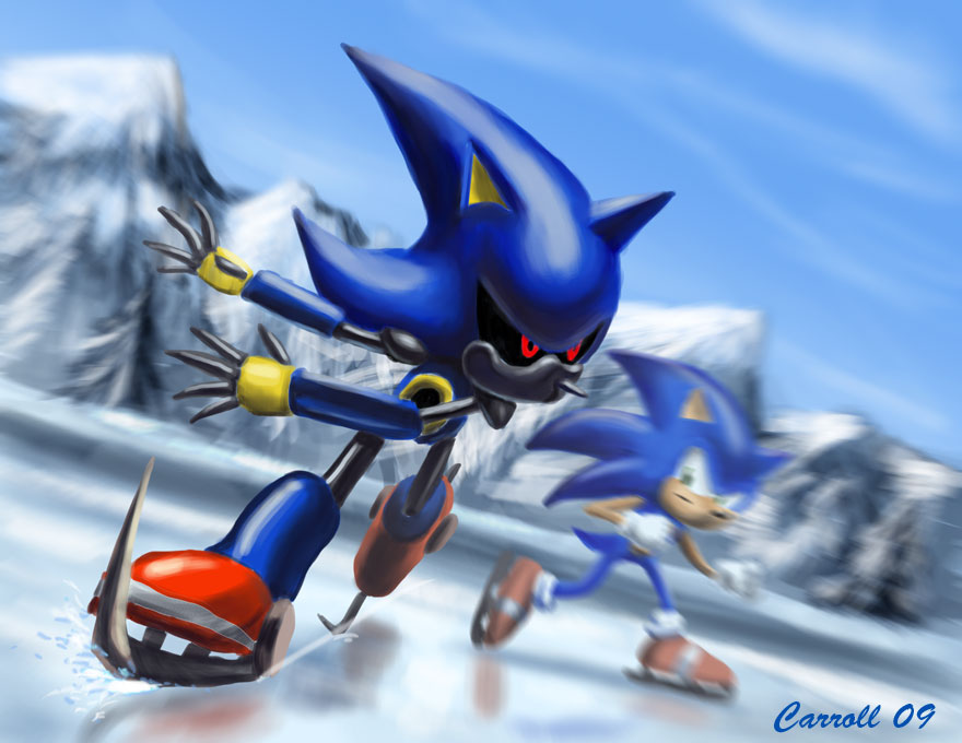 Mecha Sonic MkII' by Nomad-The-Hedgehog on DeviantArt