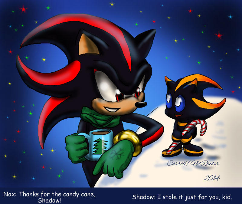 Shadow At Christmas By Netraptor On Deviantart