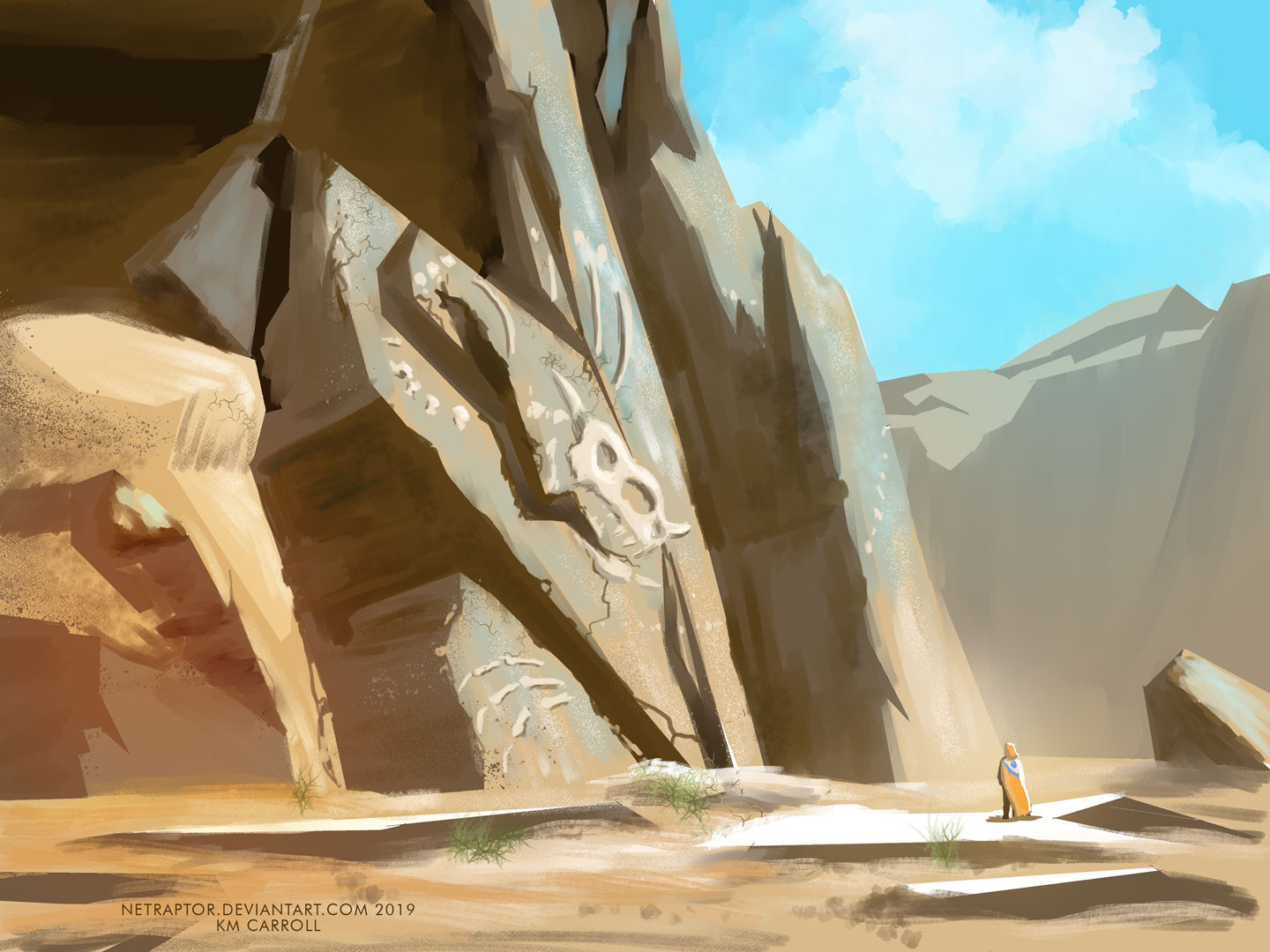 Cliffside landscape