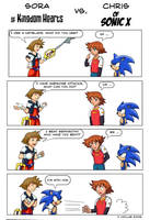 Sora vs. Chris - comic