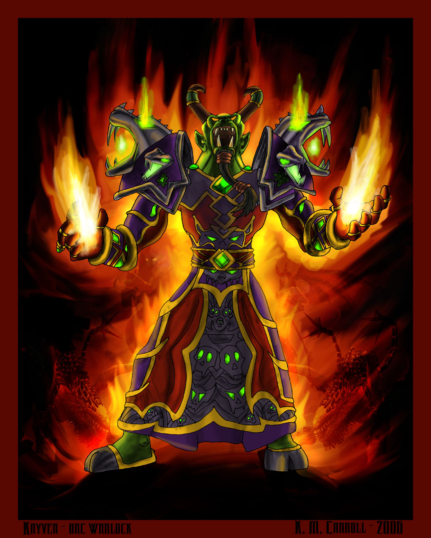 Commission - Orc Warlock - WoW
