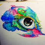 Water colour eye