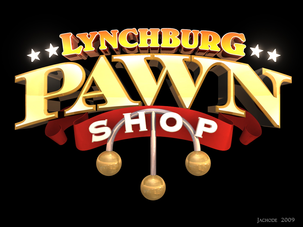 Lynchburg Pawn 3D Logo